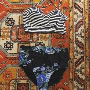 Albion high waisted bikini bottoms